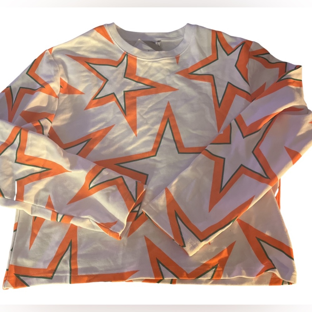 NWT size 14 Stella McCartney kids star sweatshirt